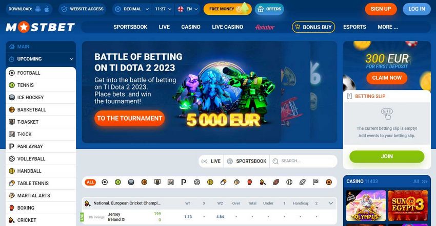 Почувствуйте атмосферу Вегаса в казино MOSTBET LIVE!